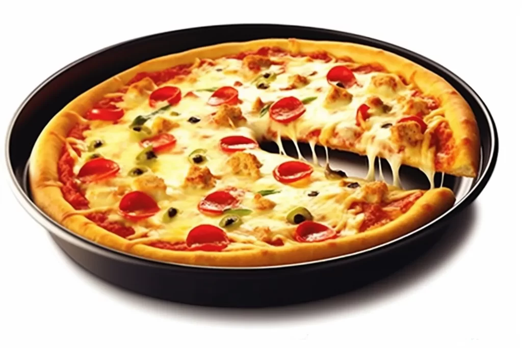 Pizza Pan, 6 inch Nonstick Pizza Pan, Carbon Steel Round Pizza