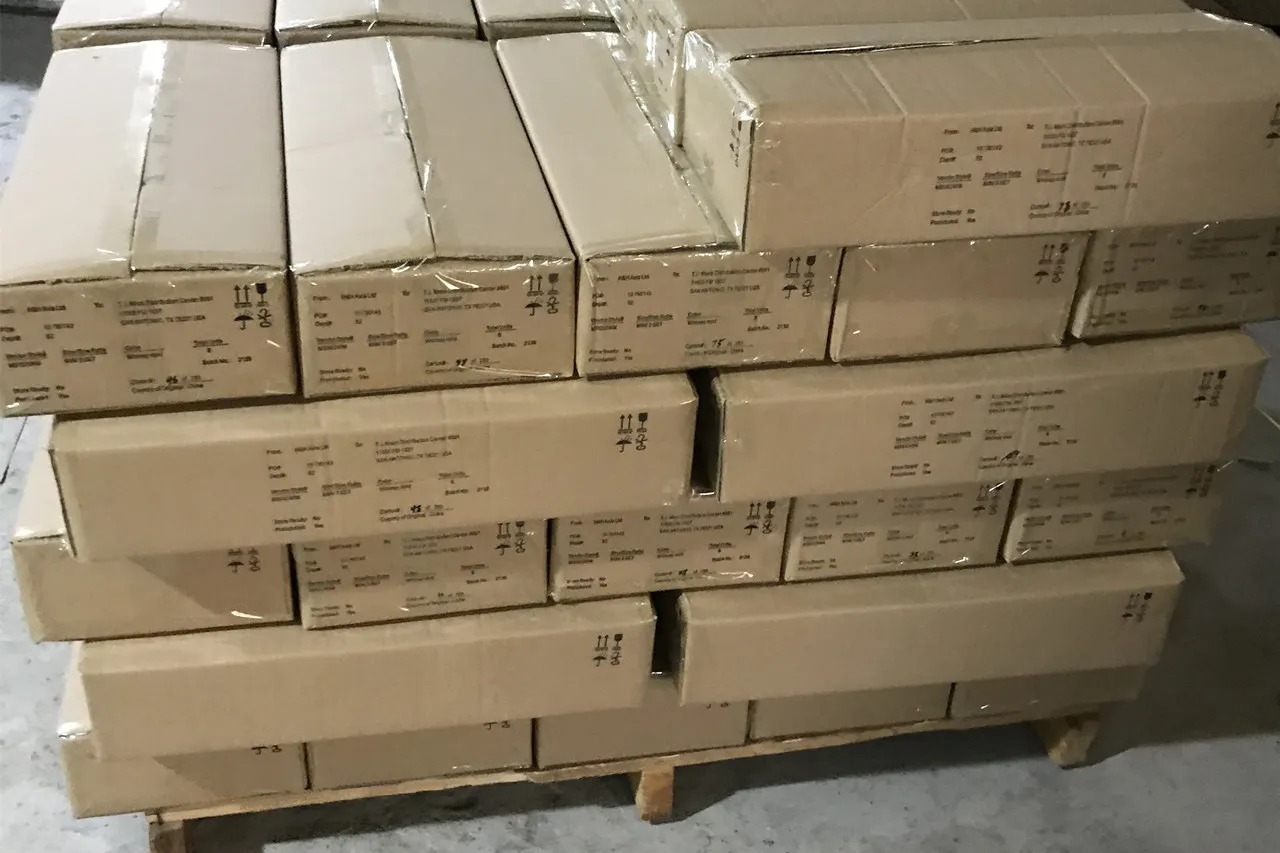 caixas de embalagem de fábrica de assadeiras bonray