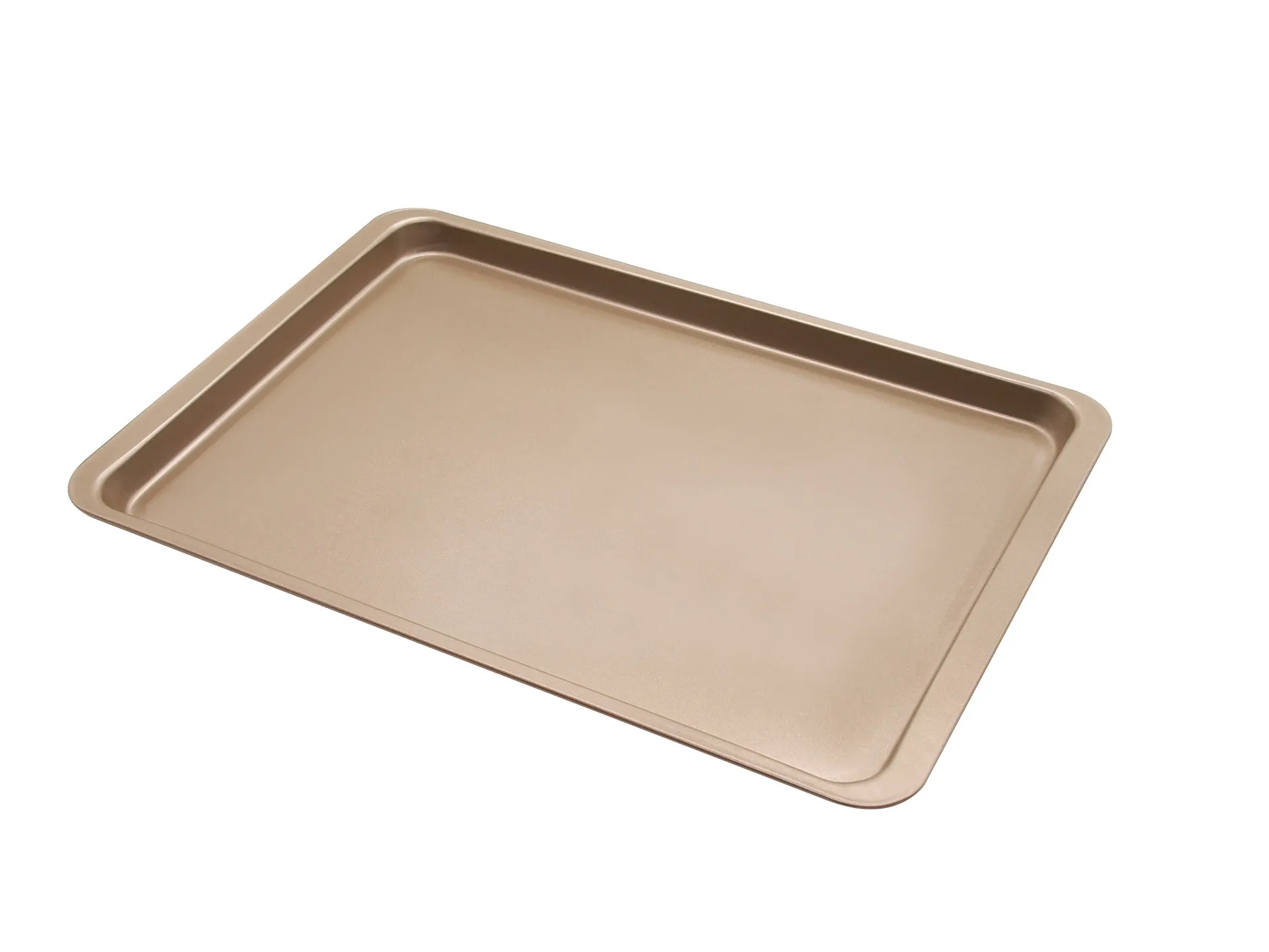 Nonstick Cookie Sheet for Oven with Wider Grips Gold Color