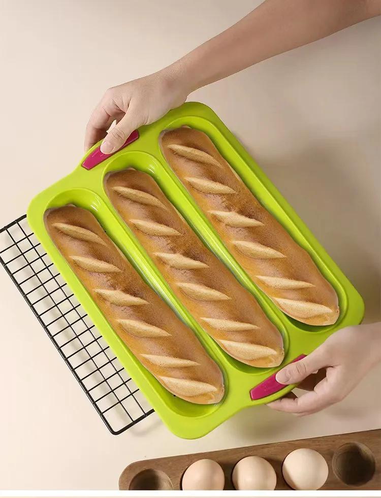 silicone french bread pan